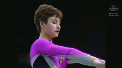 Elena Shushunova, la gimnasta 10 de Seúl