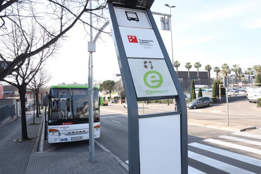 Terrassa casi duplicará su conexión con Barcelona con el bus interurbano
