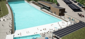 La futura piscina de olas artificiales de Sabadell