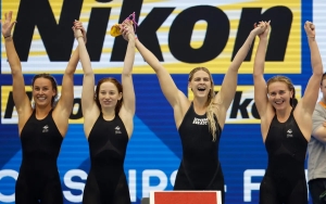 Australia bate el récord del mundo de 4x200 libre femenino por casi 2 segundos