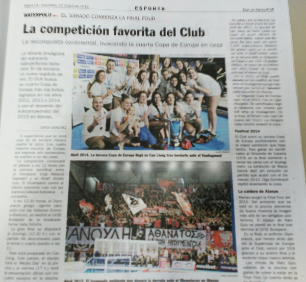 La competición favorita del Club