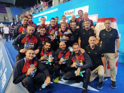 España gana la medalla de plata ante una Italia superior en la final del Mundial (5-10)