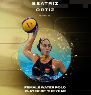 Bea Ortiz es la mejor waterpolista del mundo