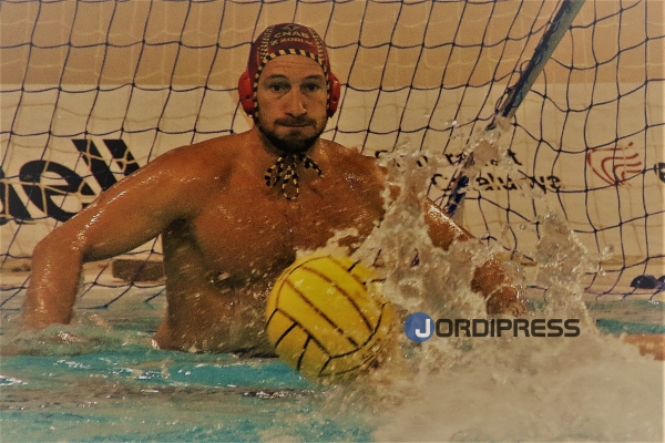 Dani López Pinedo, durante el partido del Barceloneta ante el Sabadell del pasado sábado