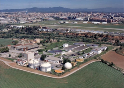 La depuradora de Sabadell-Riu Sec bate su récord histórico de agua regenerada