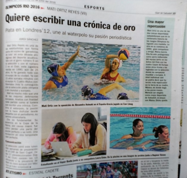 Olímpicos Río 2016: Mati Ortíz Reyes