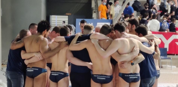 El CN Sabadell al final del partido