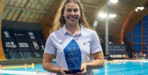 Nona Pérez con el premio europeo