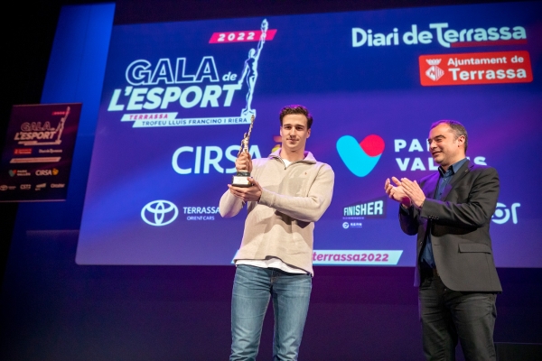 Alvaro Granados y el alcalde Jordi Ballart
