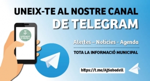 L&#039;Ajuntament de Sabadell activa la comunicació per Telegram per informar del Coronavirus