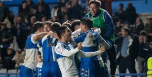 El Sabadell vence y convence ante el líder Atlético Madrileño
