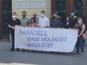 Manifestación en Sabadell contra la violencia machista