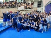 La celebración del CN Sabadell, campeón de la Eurocup