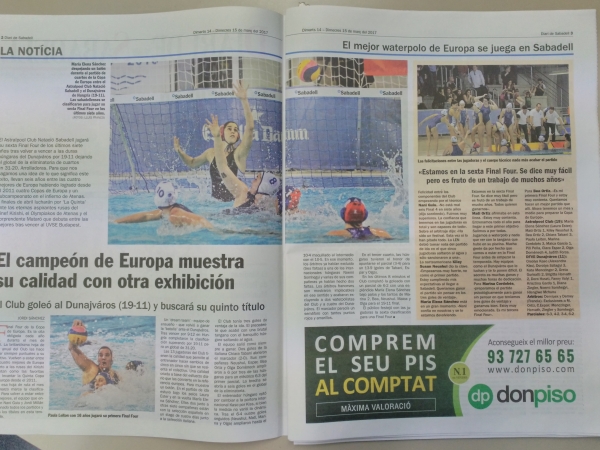 Estamos en la sexta Final Four. Se dice muy fácil pero es fruto de un trabajo de muchos años