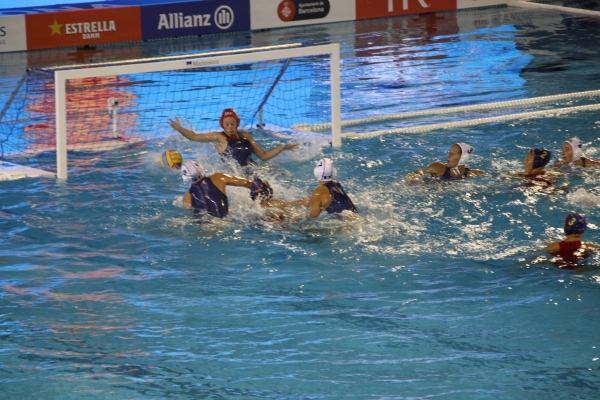 Maica García anotando el 2-2