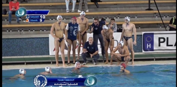 El Sabadell ganó 10-9 al Solaris Sibenik