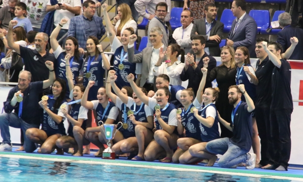 Las campeonas de la 24a Copa de la Reina