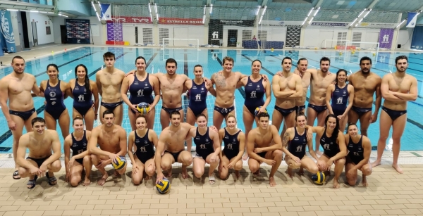 Los dos equipos del CN Sabadell