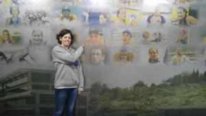 Lourdes Becerra, a la galeria dels millors esportistes de la història del Club Natació Sabadell