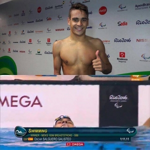 Oro para Óscar Salguero en una histórica jornada en Río