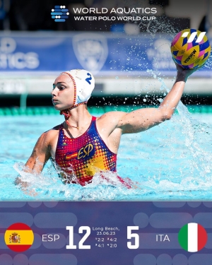 España golea a Italia y se mete en las semifinales de Long Beach