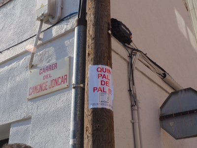 Campanya 'Quin pal de pal' a la Creu Alta