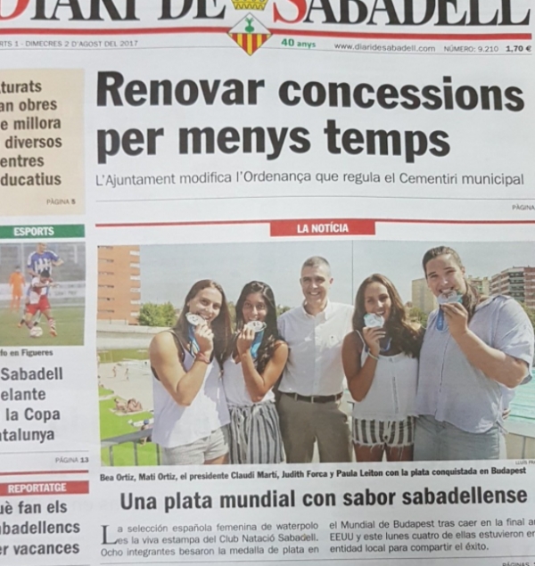Las subcampeonas del mundo ya están en casa