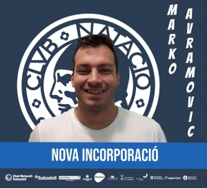 Marko Avramovic, poder balcánico para el C.N.Sabadell