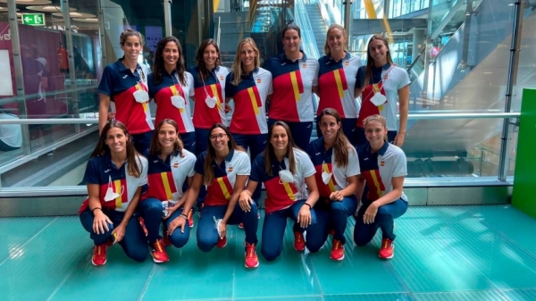 España medalla de plata en waterpolo