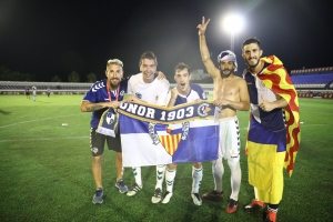 Los cinco jugadores del Sabadell que llevan tres temporadas en el club