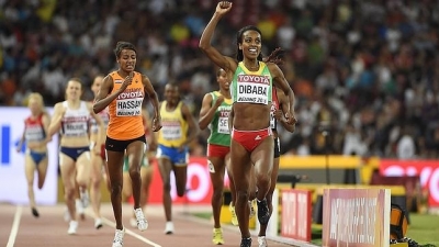 Genzebe Dibaba, la estrella etiope que brilla en Pekin y entrena en Sabadell